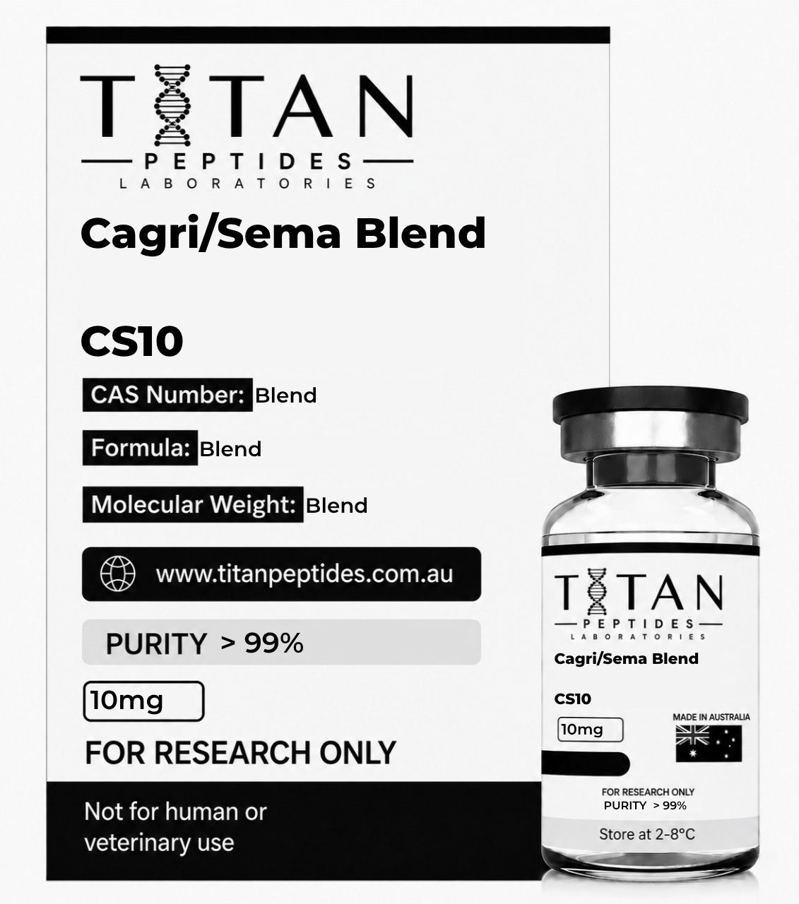 Cagrilintide + Semaglutide Synergistic Blend