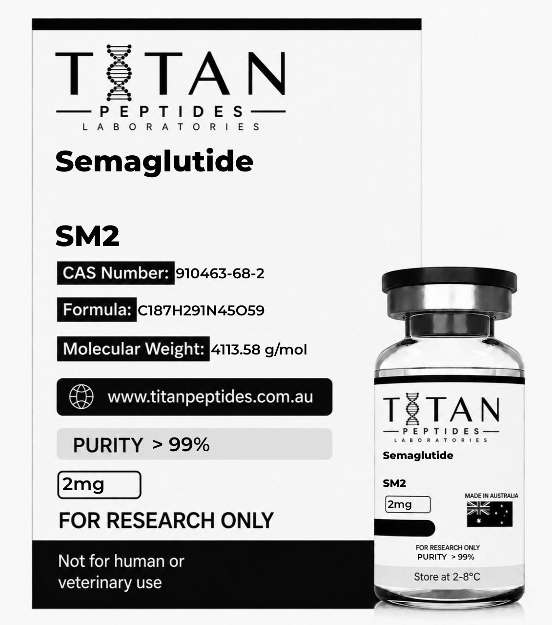 Semaglutide Replacement Cartridges (Without Pen)